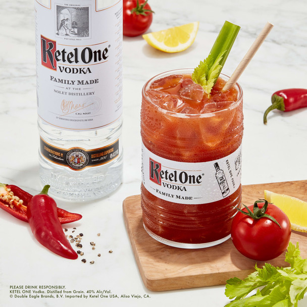 Ketel One Vodka - 1.0 L - 1.0L - Glass