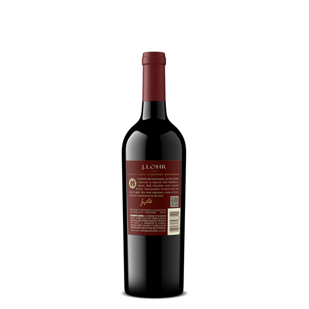 J. Lohr Estates Seven Oaks Cabernet Sauvignon - 750 mL - 750ML - Glass