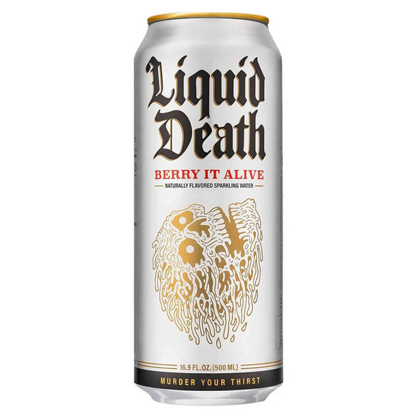 Liquid Death Sparkling Water Berry It Alive - 12-PK - Aluminum