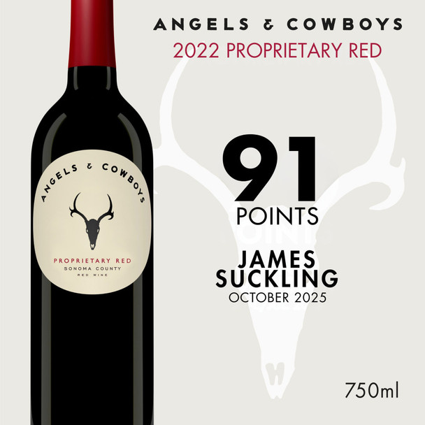 Angels & Cowboys Proprietary Red - 750 mL - 750ML - Glass