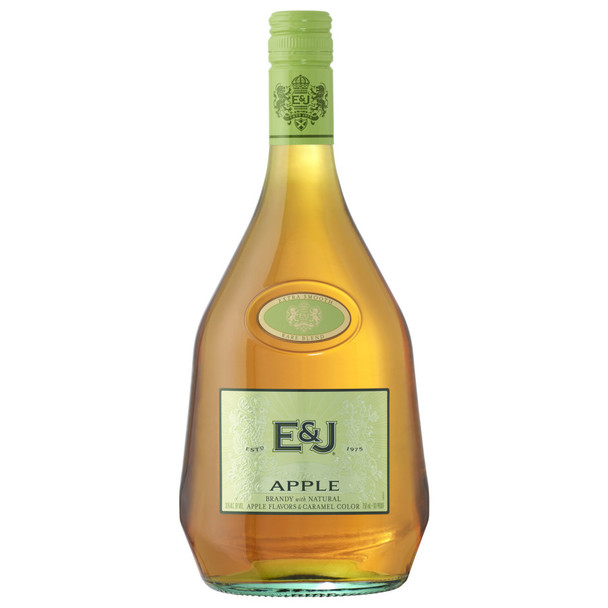 E & J Brandy With Apple Liqueur - 750 mL - 750ML - Glass