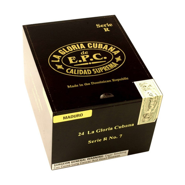 La Gloria Cubana Serie R No. 7 Maduro Gordo - Box