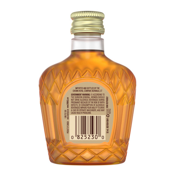 Crown Royal Vanilla Canadian Whisky - 50 mL - 50ML - Glass