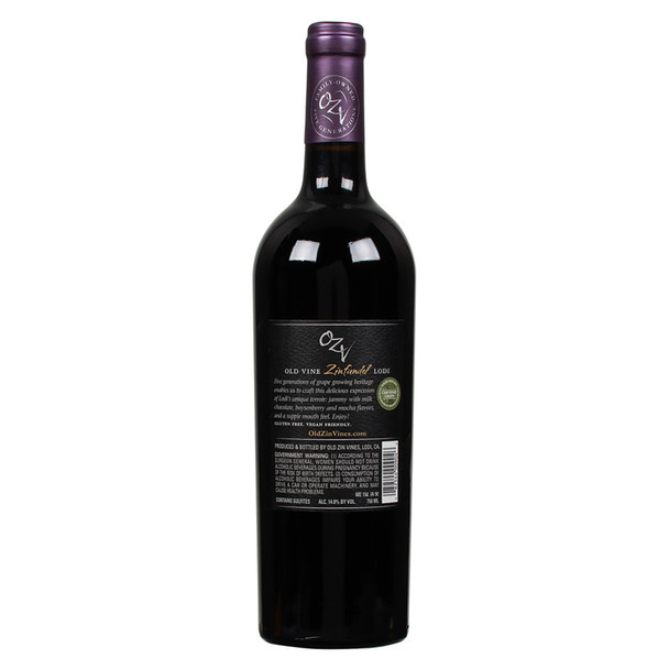 OZV Old Vine Zinfandel - 750 mL - 750ML - Glass