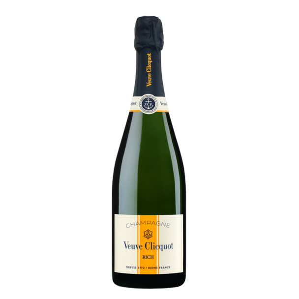 Veuve Clicquot Rich Champagne - 750 mL - 750ML - Glass