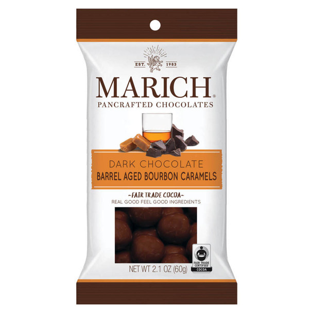 Marich Barrel Aged Bourbon Caramels - 2.1 Oz - 2.1OZ - Plastic