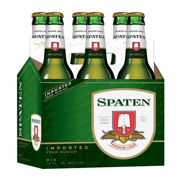 Spaten Premium Lager - 12 Oz - 6-PK - Glass