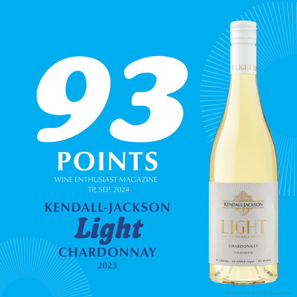 Kendall Jackson Low Calorie Chardonnay - 750 mL - 750ML - Glass