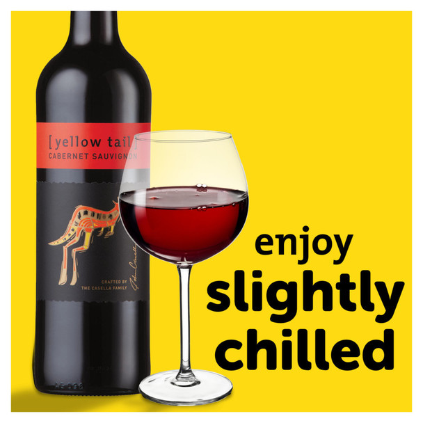 Yellow Tail Cabernet Sauvignon - 750 mL - 750ML - Glass