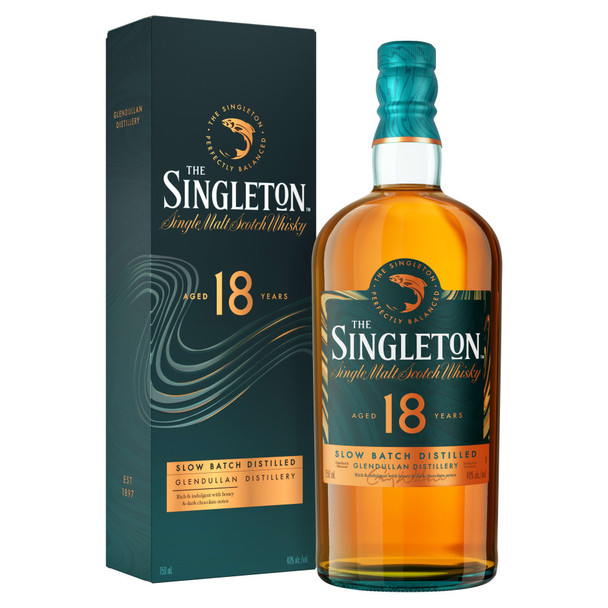 Singleton 18 Year Single Malt Scotch - 750 mL - 750ML - Glass