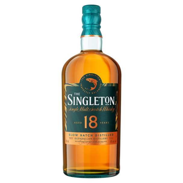 Singleton 18 Year Single Malt Scotch - 750 mL - 750ML - Glass