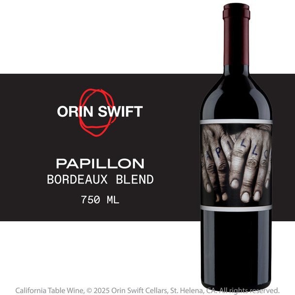 Orin Swift Papillion - 750 mL - 750ML - Glass