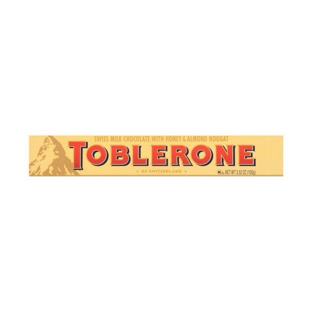 Toblerone Milk Chocolate - 3.52 Oz - 3.52Z Toblerone Milk Chocolate - 3.52 Oz - 3.52Z