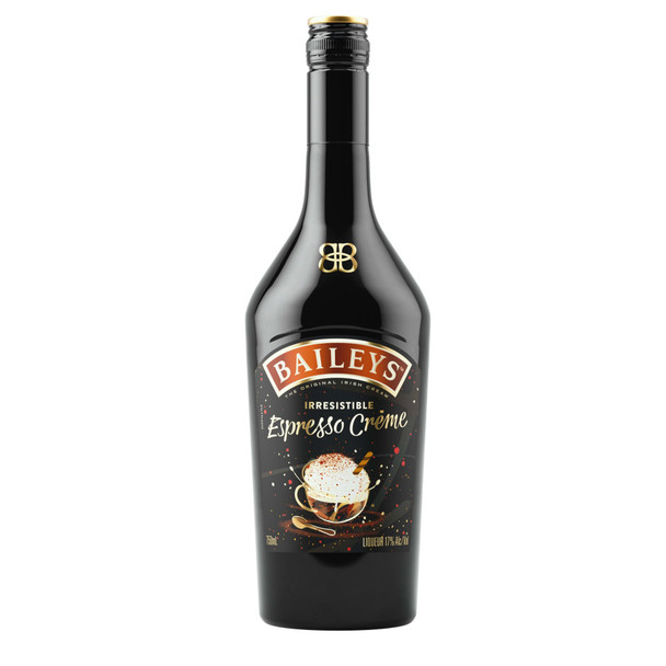 Baileys Espresso Creme Irish Cream Liqueur - 750 mL - 750ML - Glass