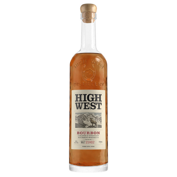 High West Bourbon Whiskey - 750 mL - 750ML - Glass