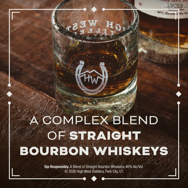 High West Bourbon Whiskey - 750 mL - 750ML - Glass