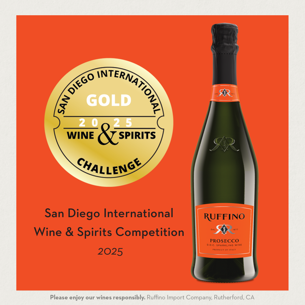 Ruffino Prosecco DOC - 750 mL - 750ML - Glass