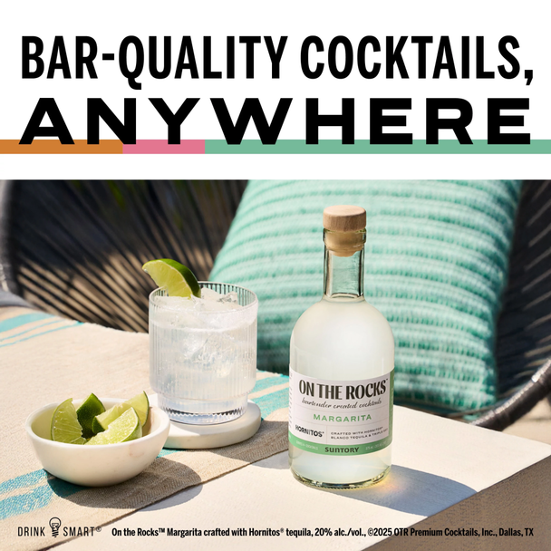 On The Rocks Cocktails Margarita - 750 mL - 750ML - Glass