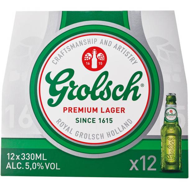 Grolsch - 12 Oz - 12-PK - Glass