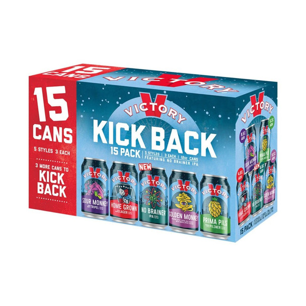 Victory Kickback - 12 Oz - 15-PK - Aluminum