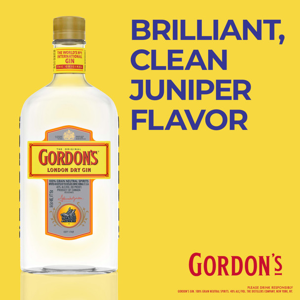 Gordon's London Dry Gin - 1.75 L - 1.75L - Glass