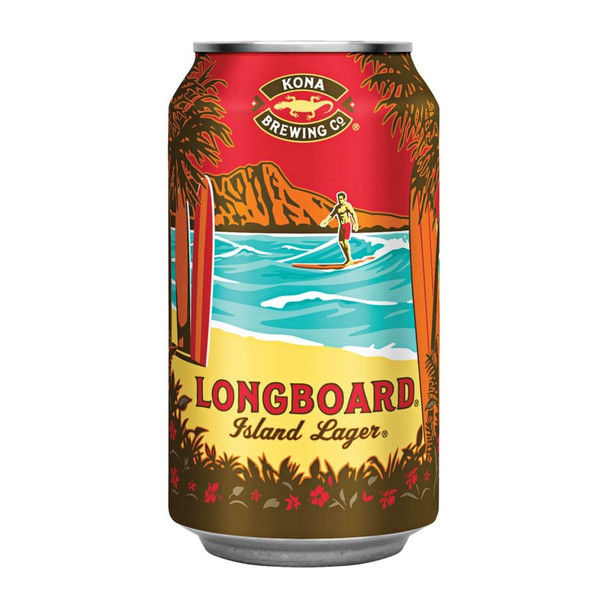 Kona Brewing LONGBOARD  Lager サイン Kona Longboard Lager