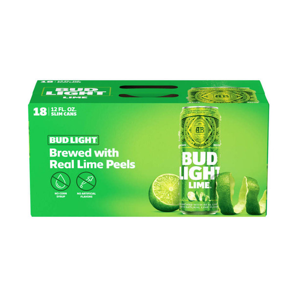 Bud Light Lime - 12 Oz - 18-PK - Aluminum