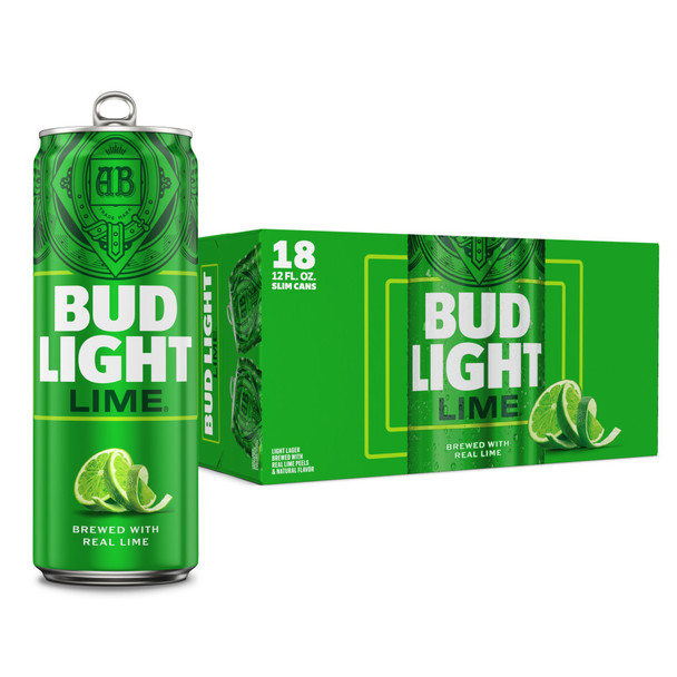 Bud Light Lime - 12 Oz - 18-PK - Aluminum