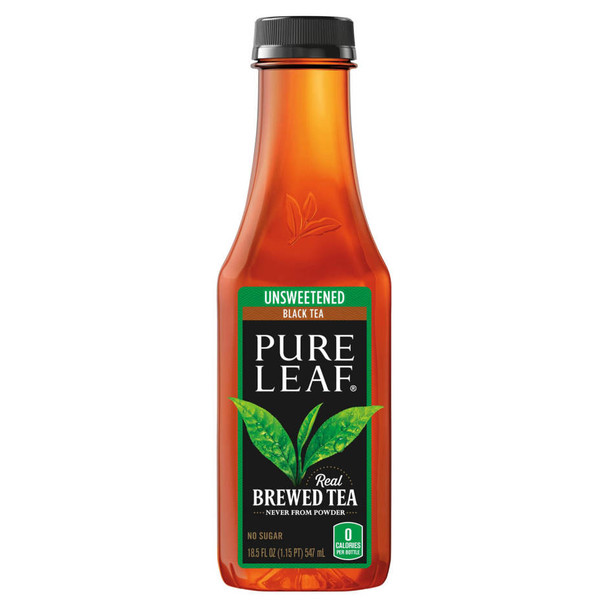 Lipton Pure Leaf Unsweetened Tea 16.9Z B - 18.5 Oz - 16.9Z