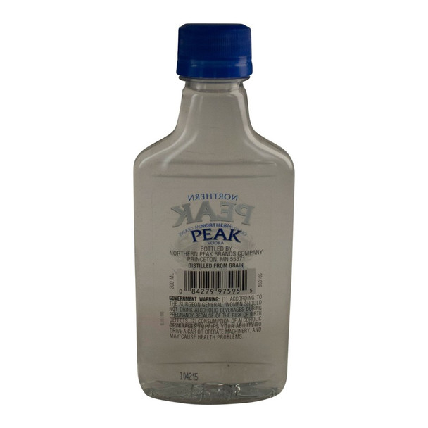 Northern Peak Vodka - 200 mL - 200ML - Glass