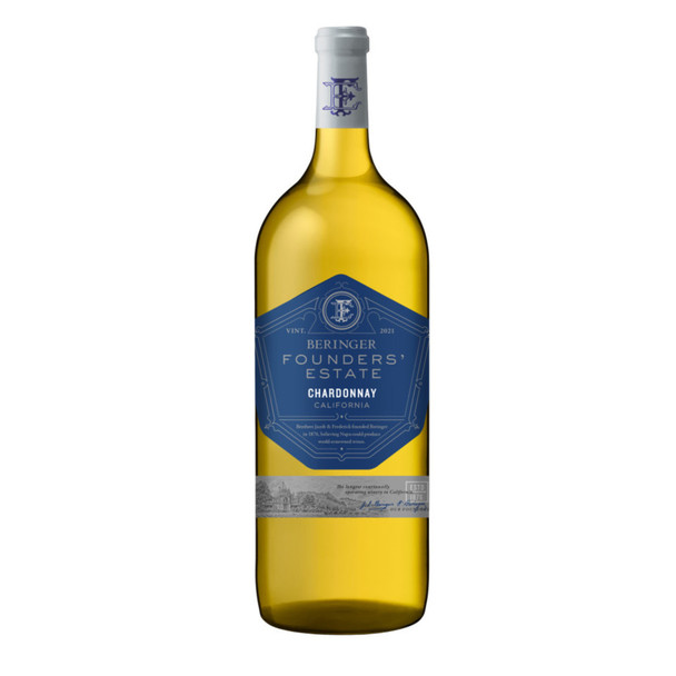 Beringer Founders' Estate Chardonnay - 1.5 L - 1.5L - Glass