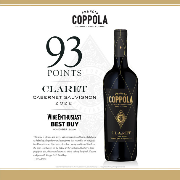 Francis Coppola Diamond Collection Claret
