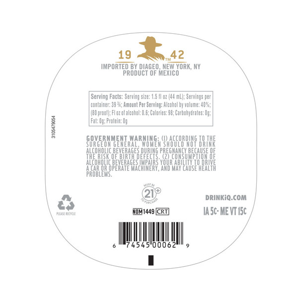 Don Julio Blanco Tequila - 1.75 L - 1.75L - Glass