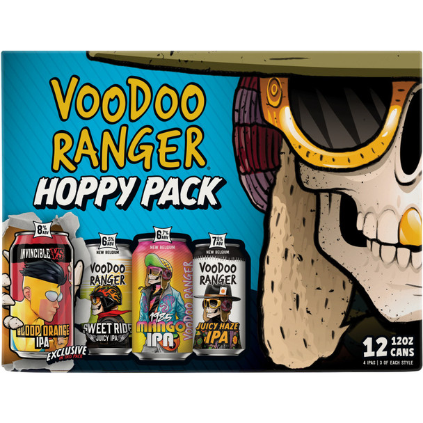 New Belgium VooDoo Ranger Variety Pack - 12 Oz - 12-PK - Aluminum