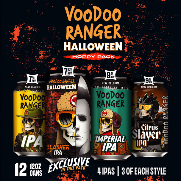 New Belgium VooDoo Ranger Variety Pack - 12 Oz - 12-PK - Aluminum