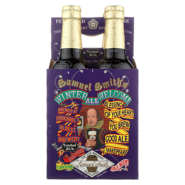 Sam Smith Winter Welcome - 12 Oz - 4-PK - Glass