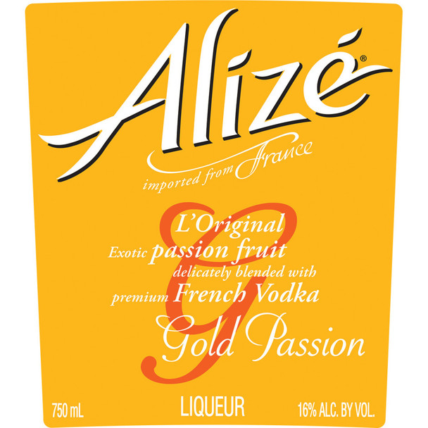 Alize Gold Passion - 750 mL - 750ML - Glass