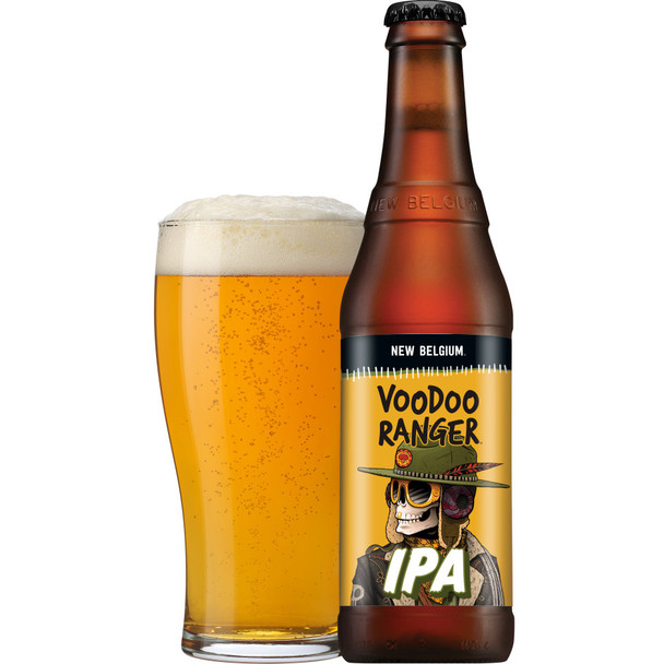 New Belgium Voodoo Ranger IPA - 12 Oz - 12-PK - Glass