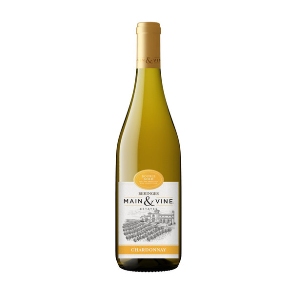 Beringer Main And Vine Chardonnay - 750 mL - 750ML - Glass