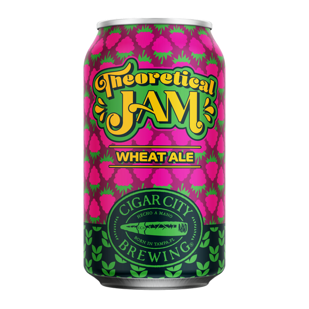 Cigar City Theoretical Jam Wheat Ale - 6-PK - Aluminum