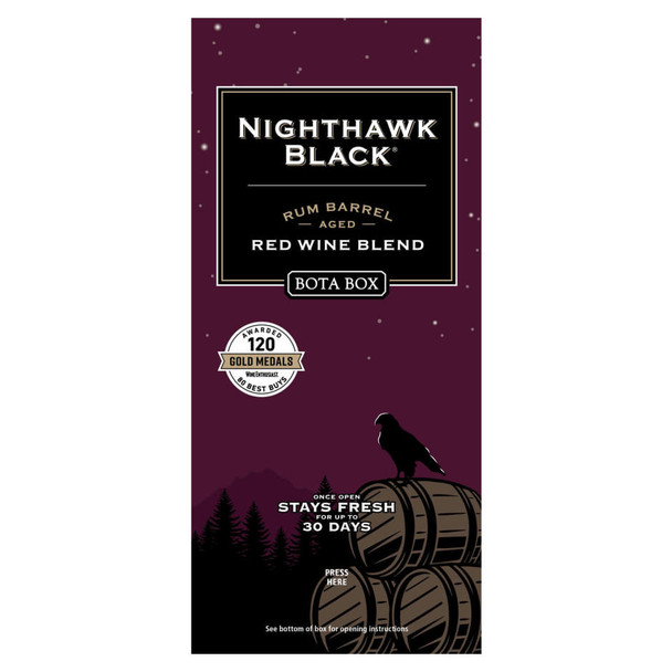 Bota Box Nighthawk Red Blend - 3.0 L - 3.0L - Plastic