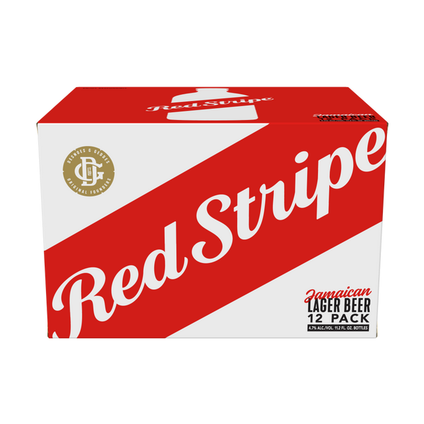 Red Stripe - 11.2 Oz - 12-PK - Glass