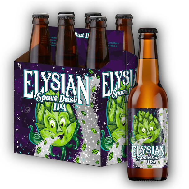 Elysian Space Dust IPA - 12 Oz - 6-PK - Glass