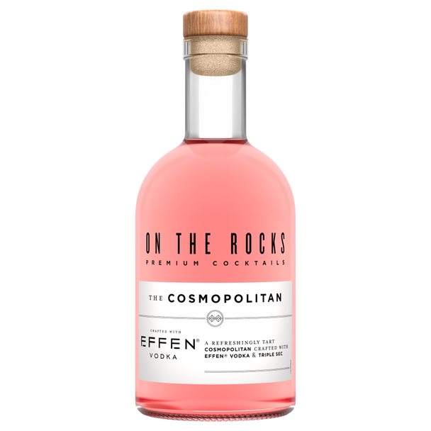 On The Rocks Cocktails Cosmopolitan - 750 mL - 750ML - Glass