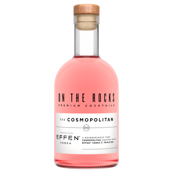 On The Rocks Cocktails Cosmopolitan - 750 mL - 750ML - Glass