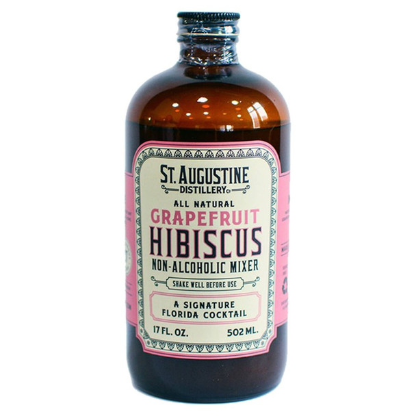 St. Augustine Grapefruit Hibiscus Mixer - 16 Oz - 16OZ