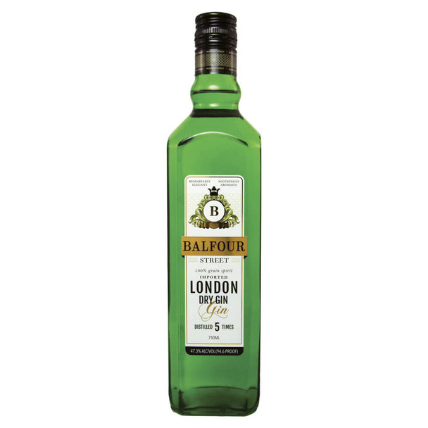 Balfour Street Gin - 750 mL - 750ML - Glass