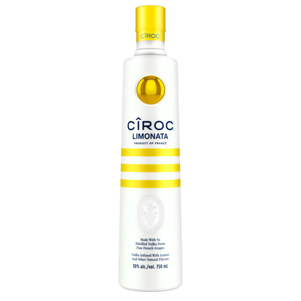 Ciroc Limonata Vodka - 750 mL - 750ML - Glass