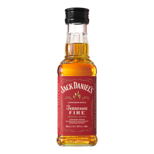 Jack Daniel's Tennessee Fire Whiskey - 50 mL - 50ML - Plastic