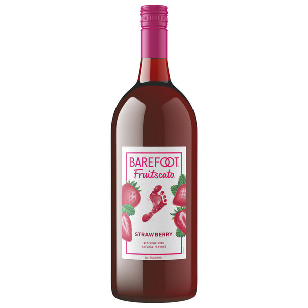 Barefoot Fruitscato Strawberry - 1.5 L - 1.5L - Glass